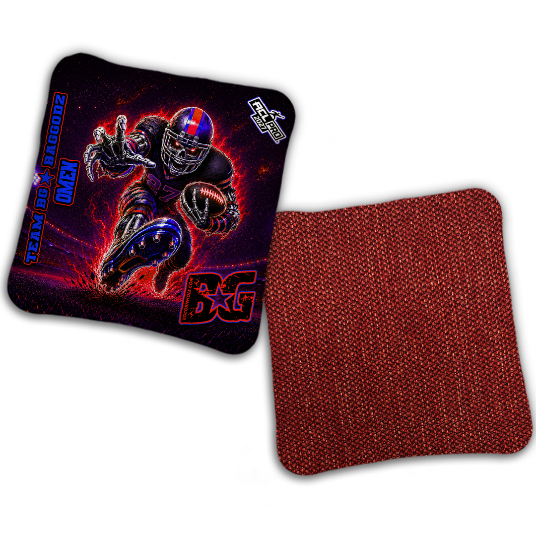 2027 BG Multiple Bag Models "FINAL DRIVE" - ACL Pro Stamped Cornhole Bags - SET OF 4 BAGS