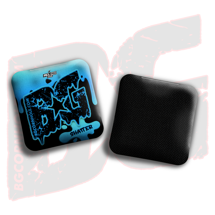 2026 BG Shatter "Drip" - ACL Pro Stamped Cornhole Bags - SET OF 4 BAGS