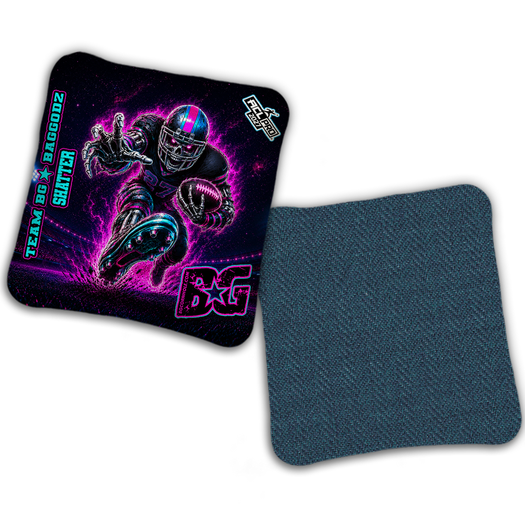 2027 BG Multiple Bag Models "FINAL DRIVE" - ACL Pro Stamped Cornhole Bags - SET OF 4 BAGS