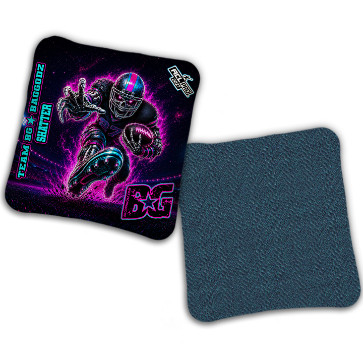 2027 BG Multiple Bag Models "FINAL DRIVE" - ACL Pro Stamped Cornhole Bags - SET OF 4 BAGS