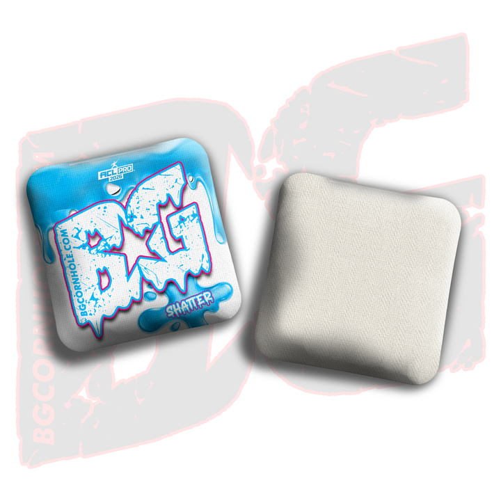 2026 BG Shatter "Drip" - ACL Pro Stamped Cornhole Bags - SET OF 4 BAGS