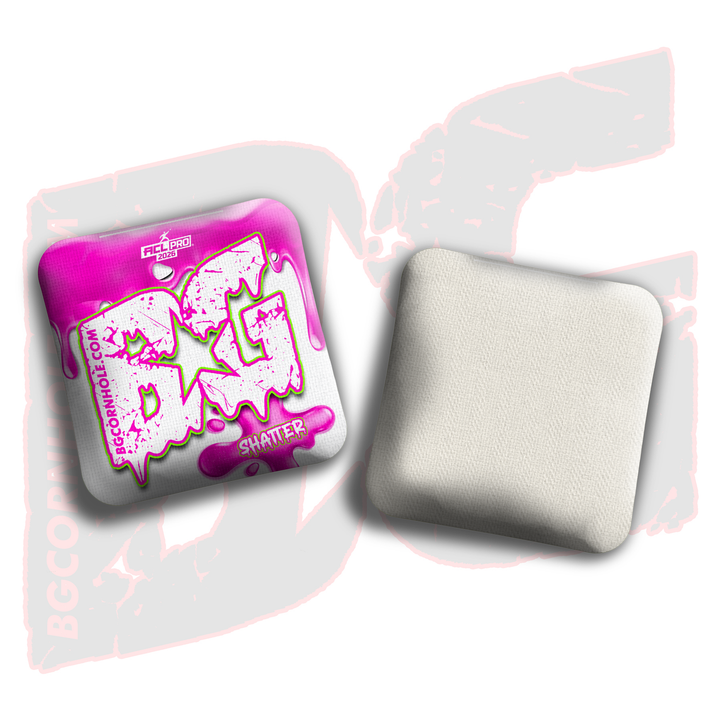 2026 BG Shatter "Drip" - ACL Pro Stamped Cornhole Bags - SET OF 4 BAGS