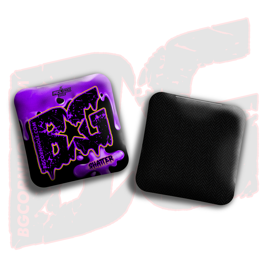 2026 BG Shatter "Drip" - ACL Pro Stamped Cornhole Bags - SET OF 4 BAGS