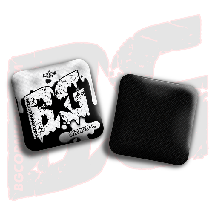 2026 BG Wizard L "Drip" - ACL Pro Stamped Cornhole Bags - SET OF 4 BAGS