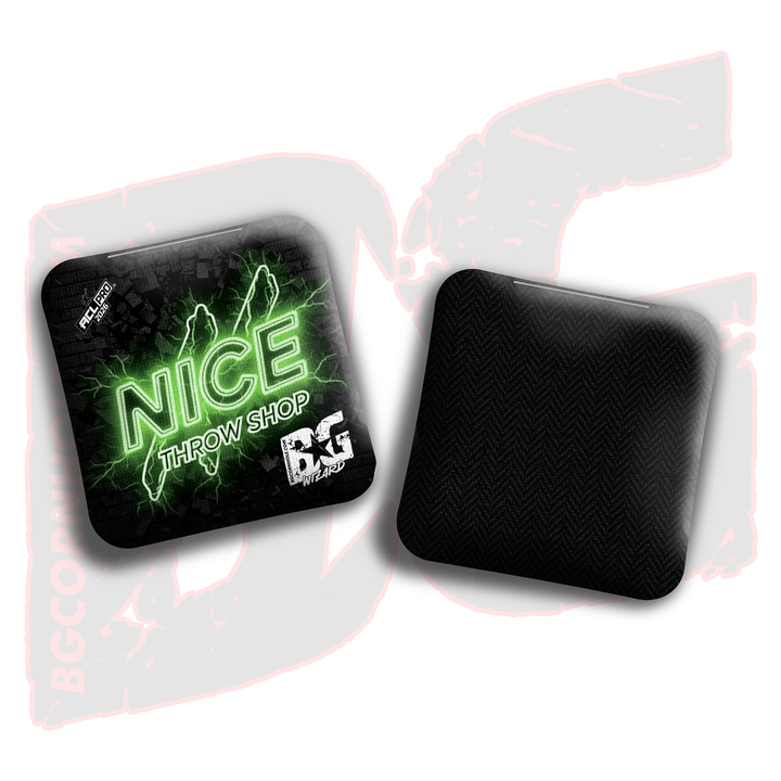 2026 BG Multiple Bag Models"Nice Throw Shop" Collab - ACL Pro Stamped Cornhole Bags - SET OF 4 BAGS