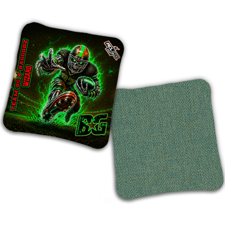 2027 BG Multiple Bag Models "FINAL DRIVE" - ACL Pro Stamped Cornhole Bags - SET OF 4 BAGS