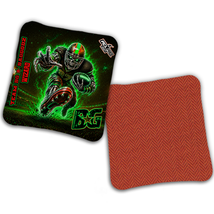 2027 BG Multiple Bag Models "FINAL DRIVE" - ACL Pro Stamped Cornhole Bags - SET OF 4 BAGS