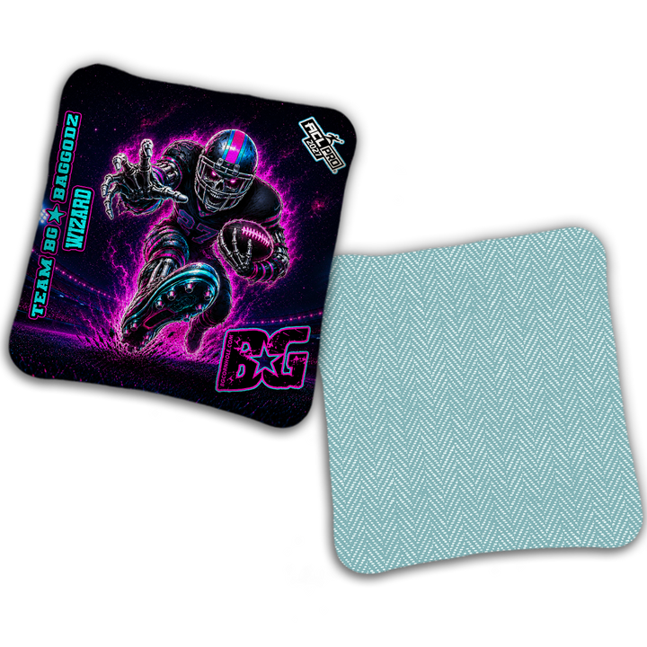 2027 BG Multiple Bag Models "FINAL DRIVE" - ACL Pro Stamped Cornhole Bags - SET OF 4 BAGS